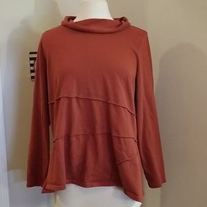 Soft surroundings cowl neck petite top